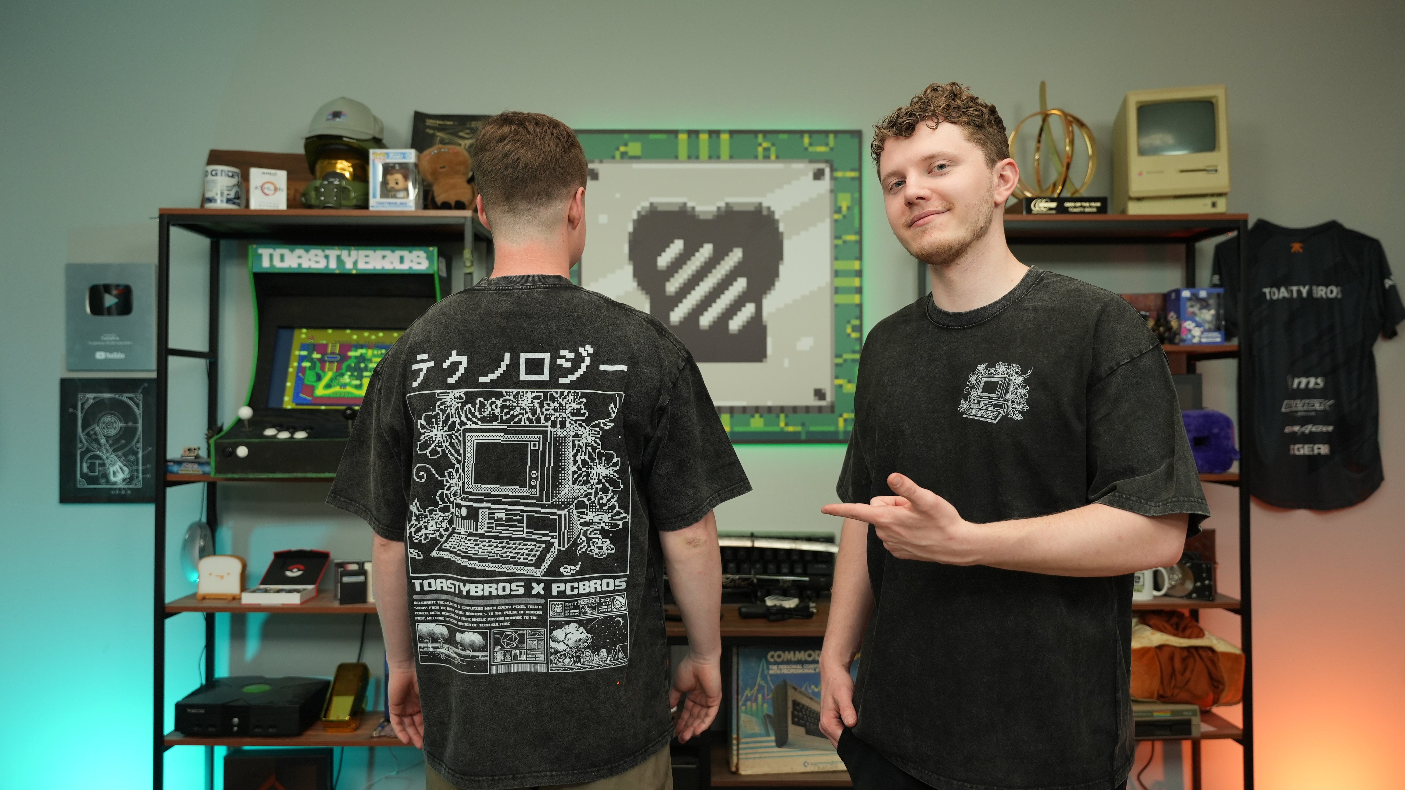 PCBros X ToastyBros New Merch Design