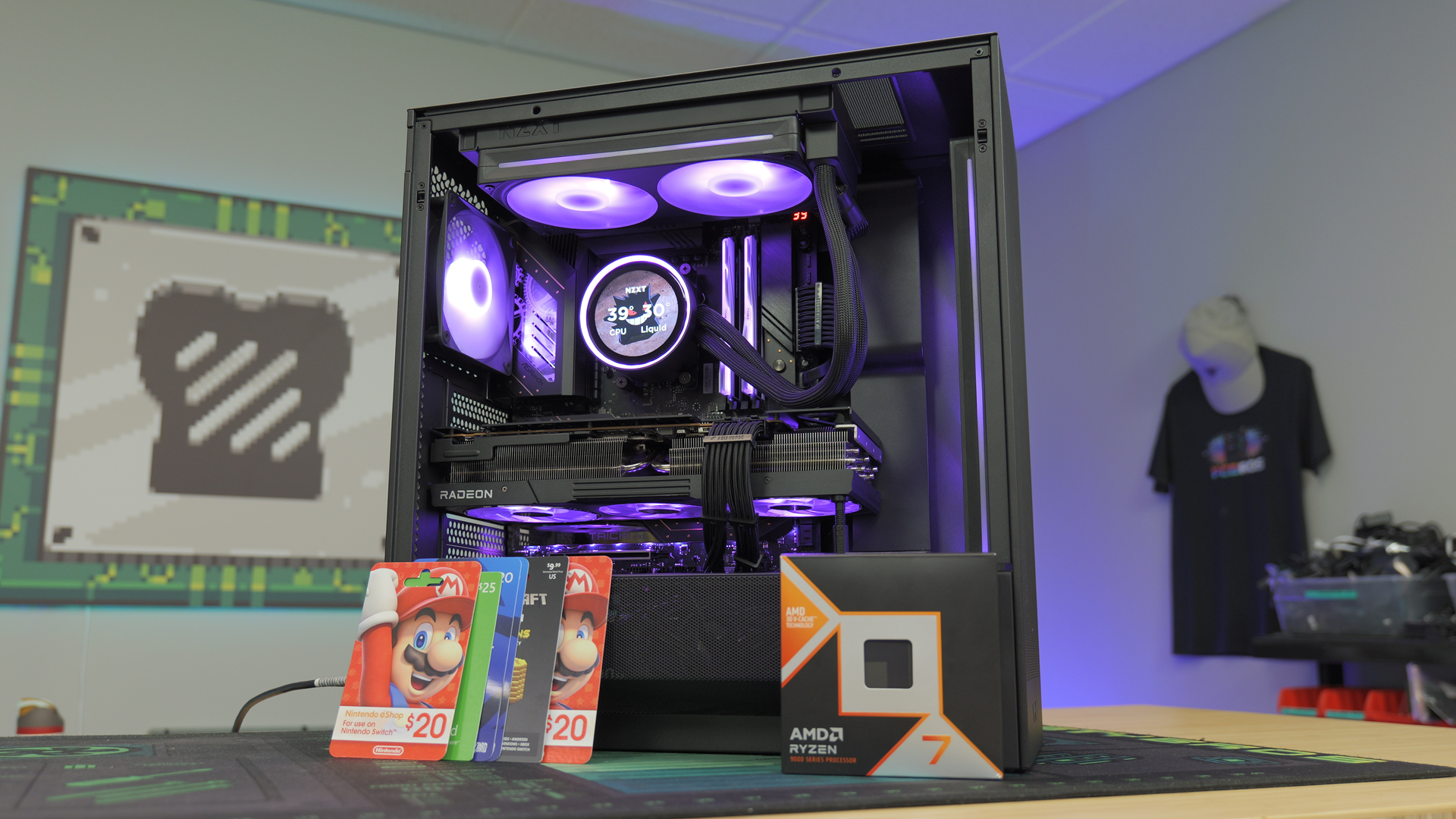 PCBros & ToastyBros Ryzen 7 9800X3D & RX 7900 XTX Gaming PC Giveaway!