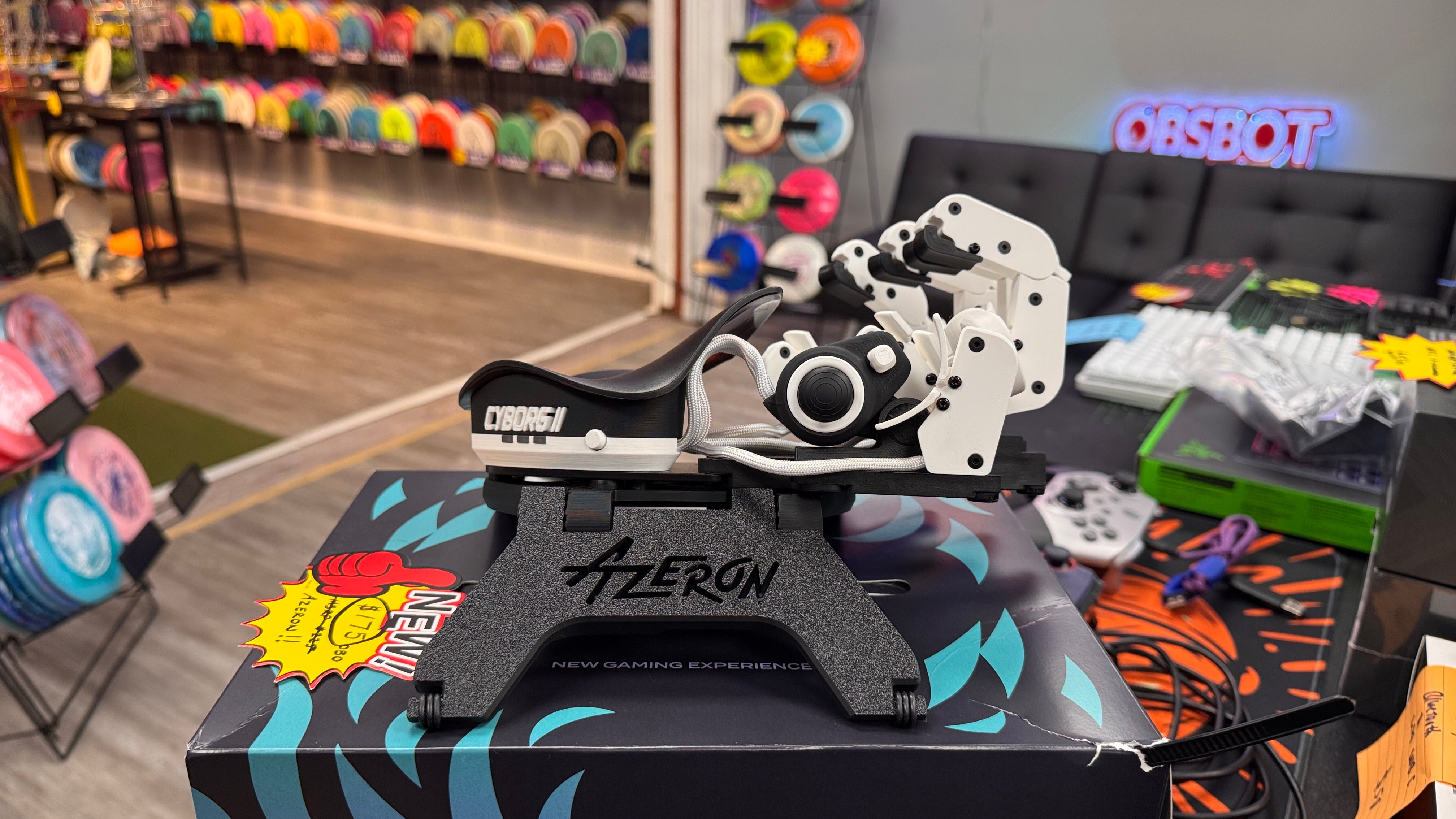 Azeron Cyborg II - Gaming Hand Shaped Controller