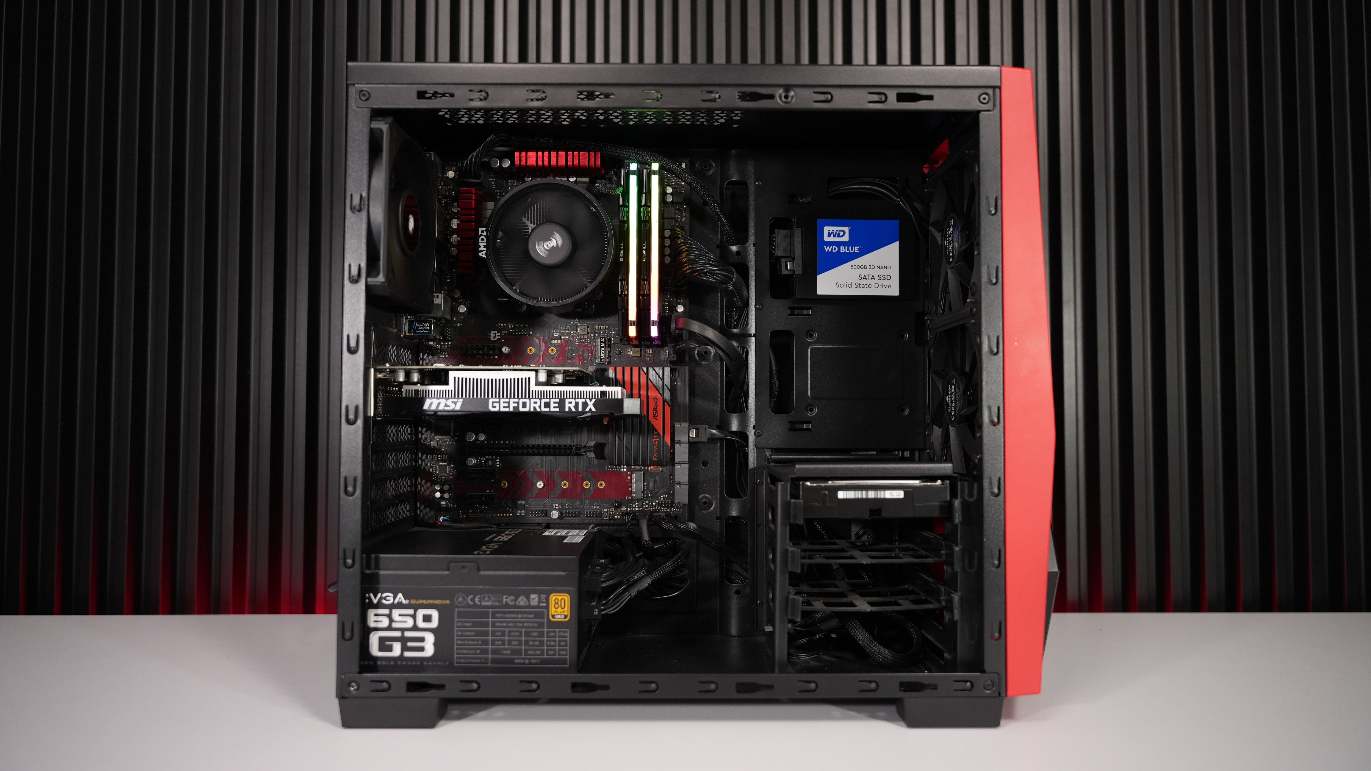 Ryzen 5 2400G + RTX 3050 6GB Gaming PC