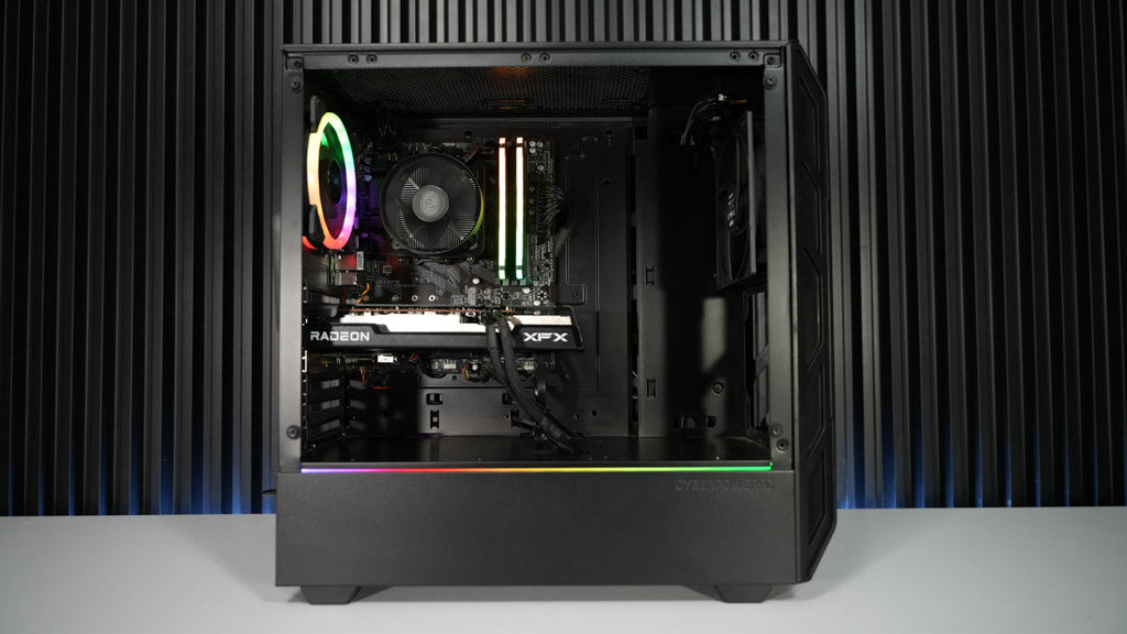 Ryzen 5 2600 + RX 6600 Gaming PC