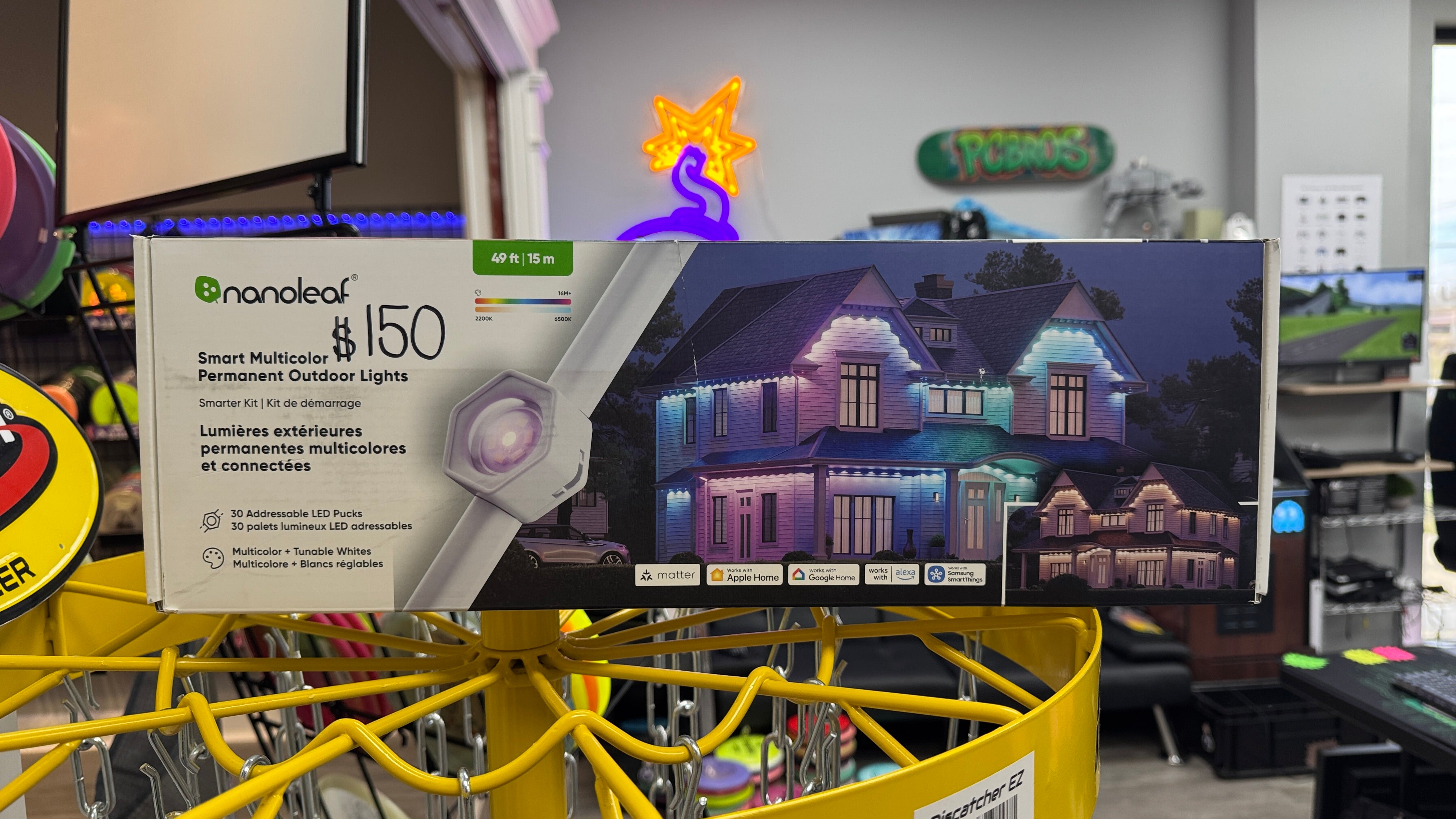 Nanoleaf Matter Permanent Outdoor Smart Lights - 49ft