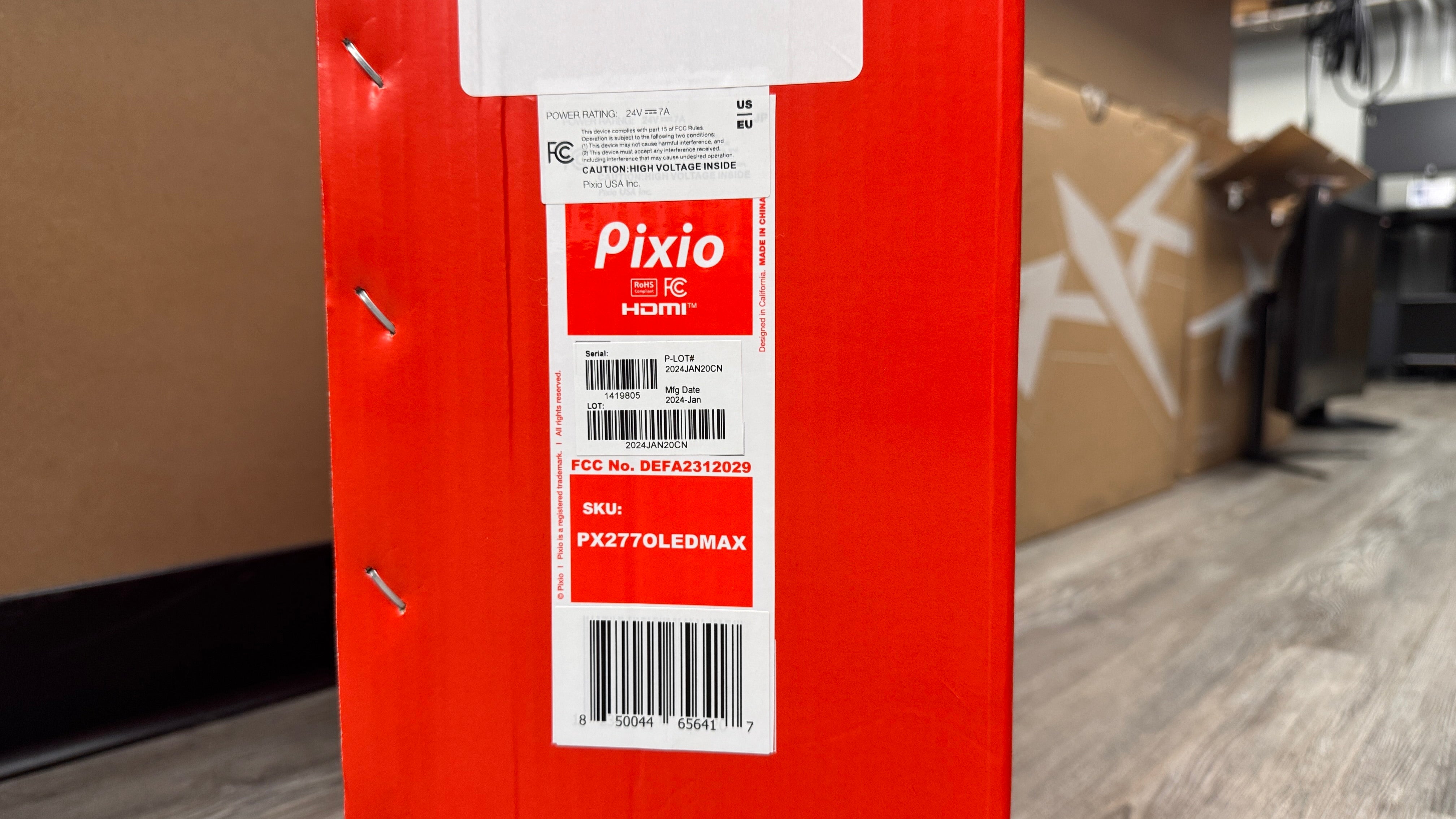 Pixio PX277 OLED Monitor - 27" 1440p 240Hz