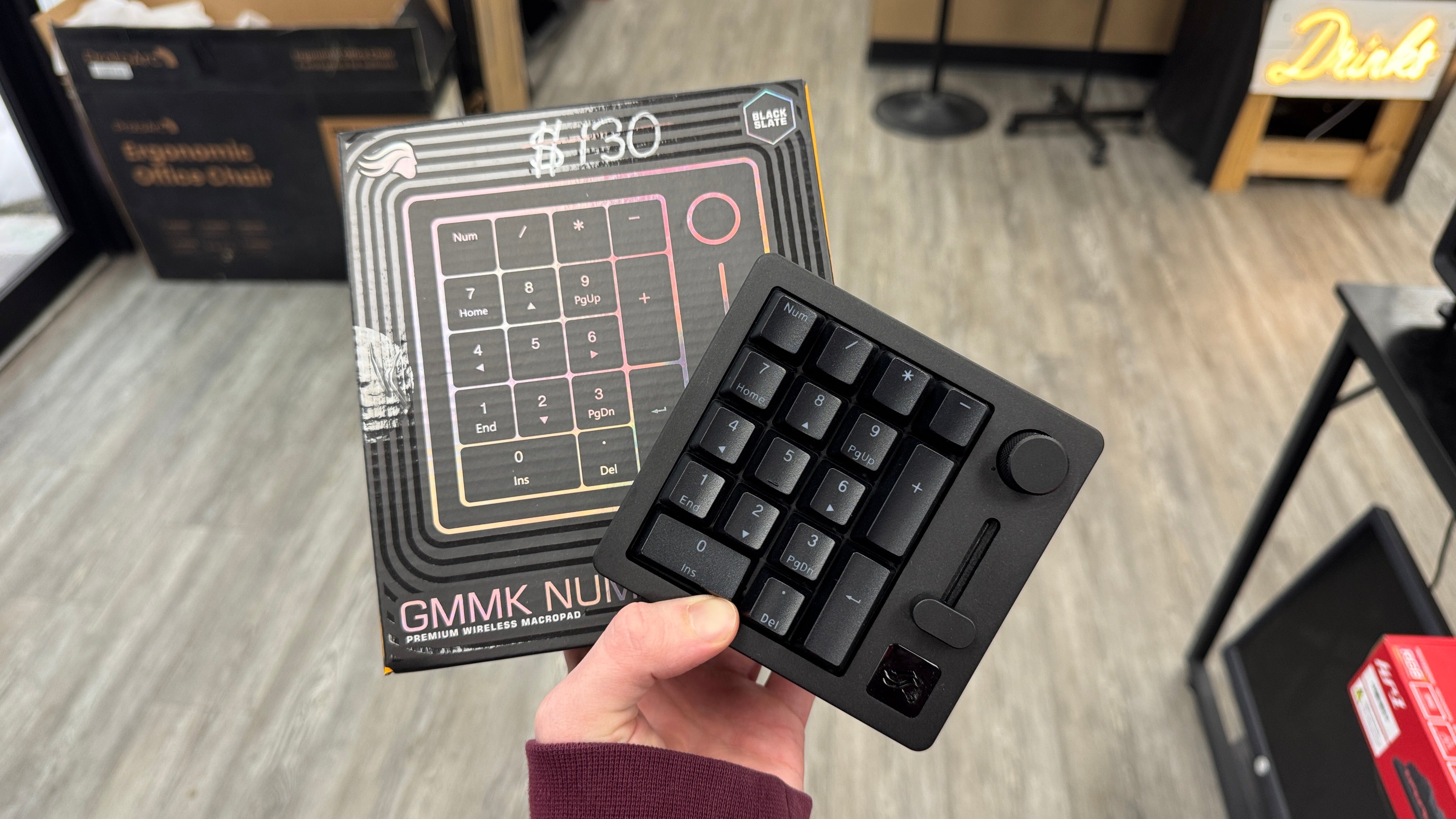 Glorious GMMK Numpad - Black Slate