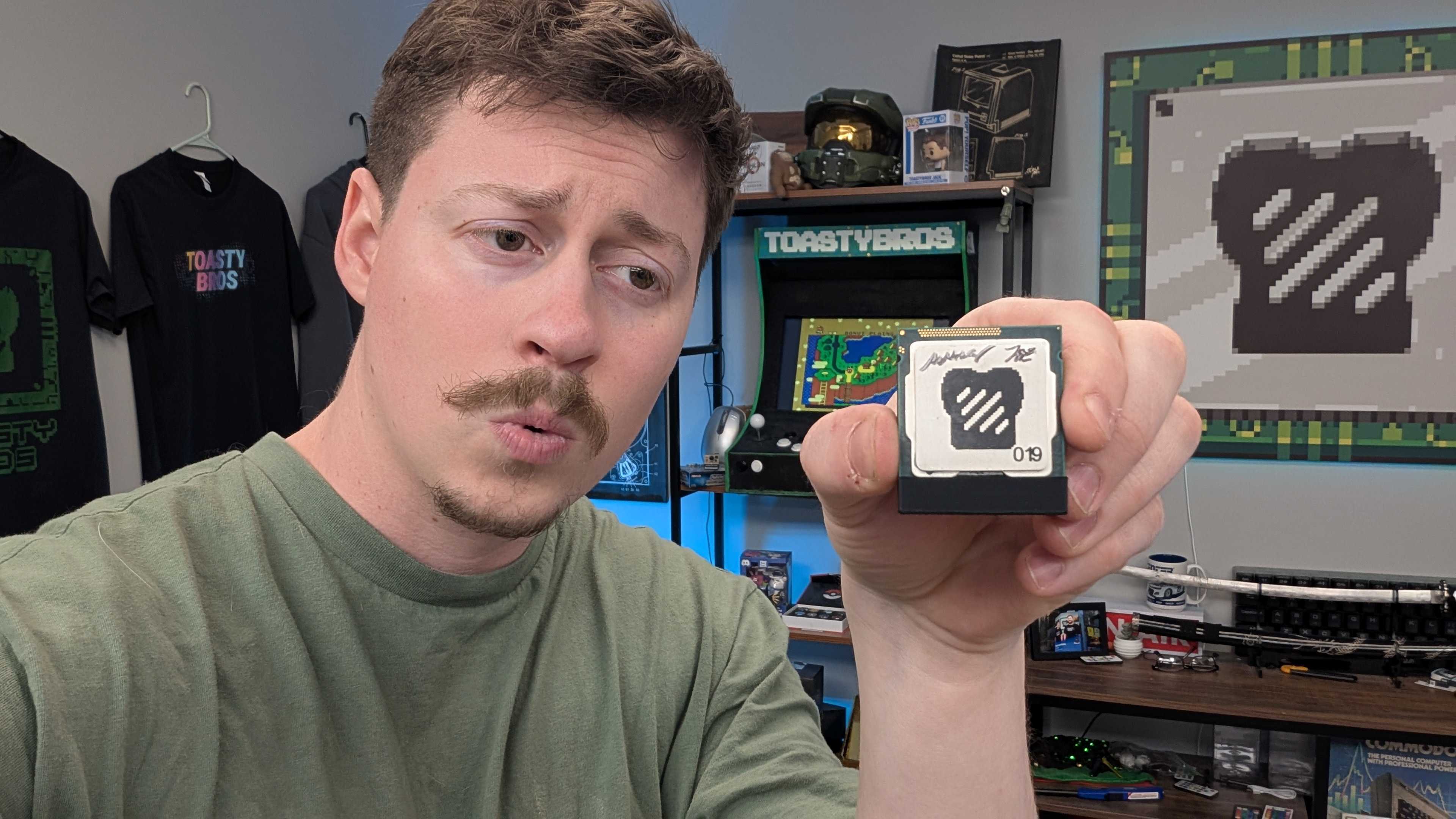 *Limited Run* Serialized & Signed CPU Desk Art