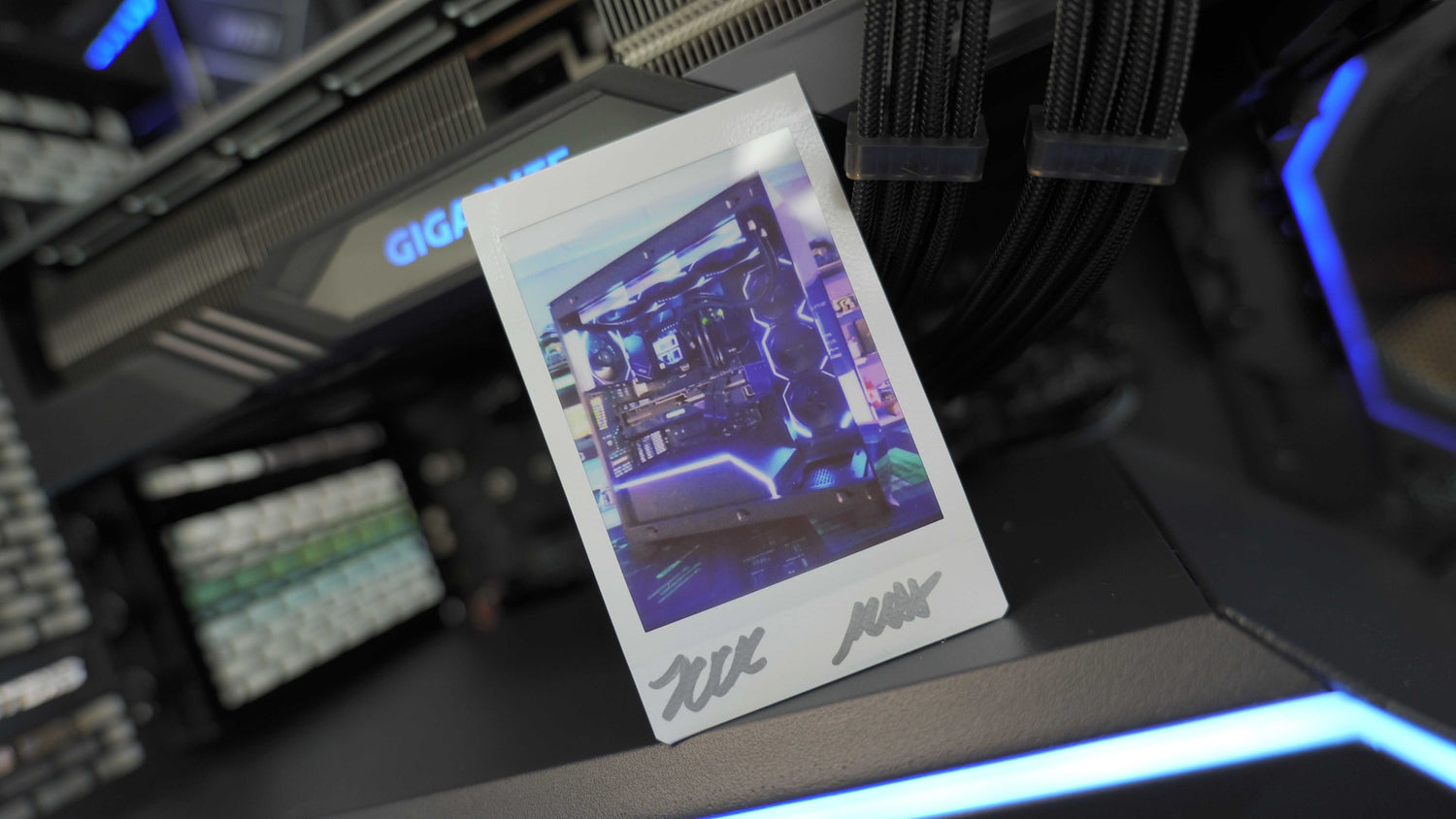 Signed instant photos of your PC!