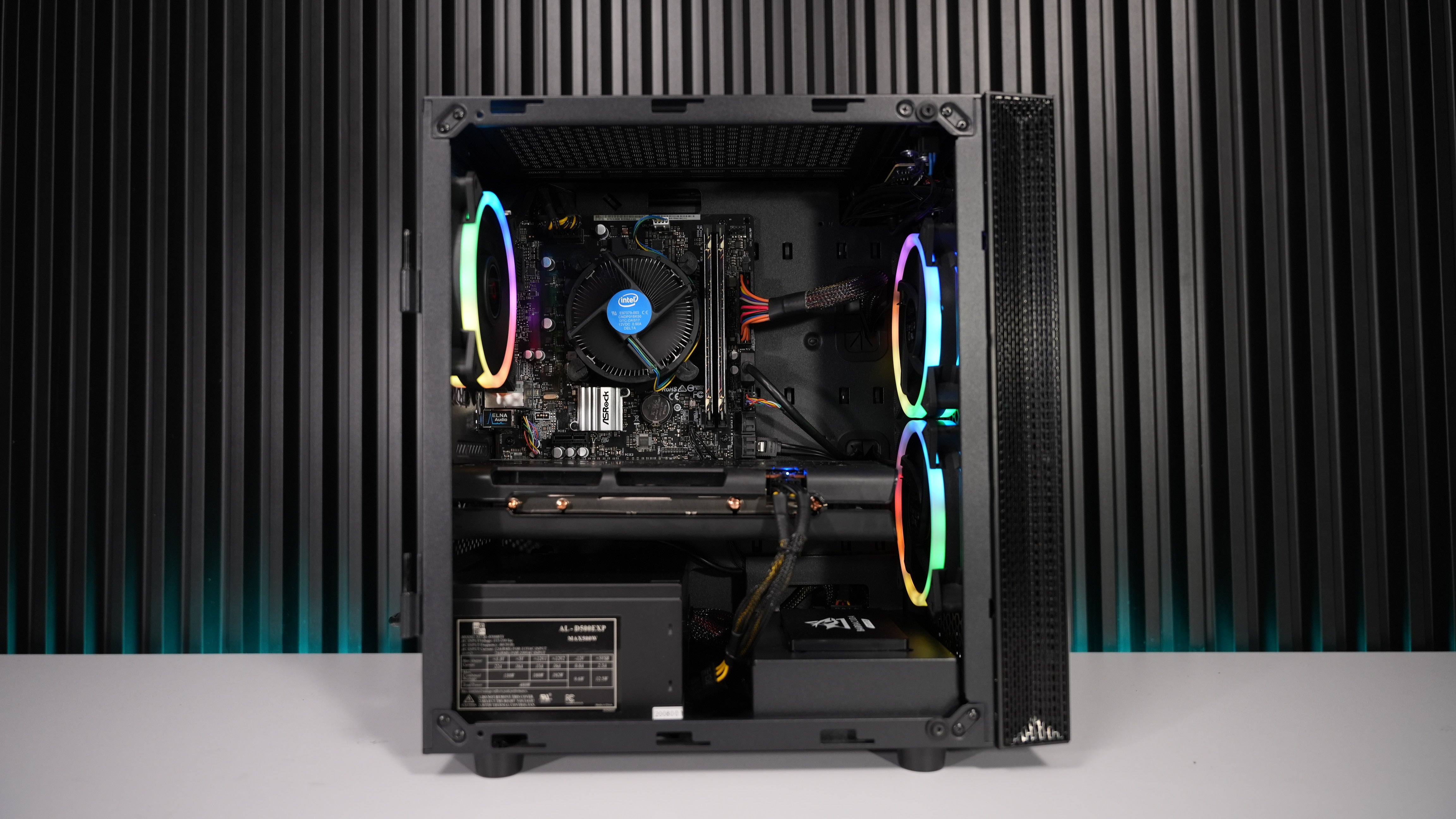Intel i3 9100F + RX 5500XT Gaming PC