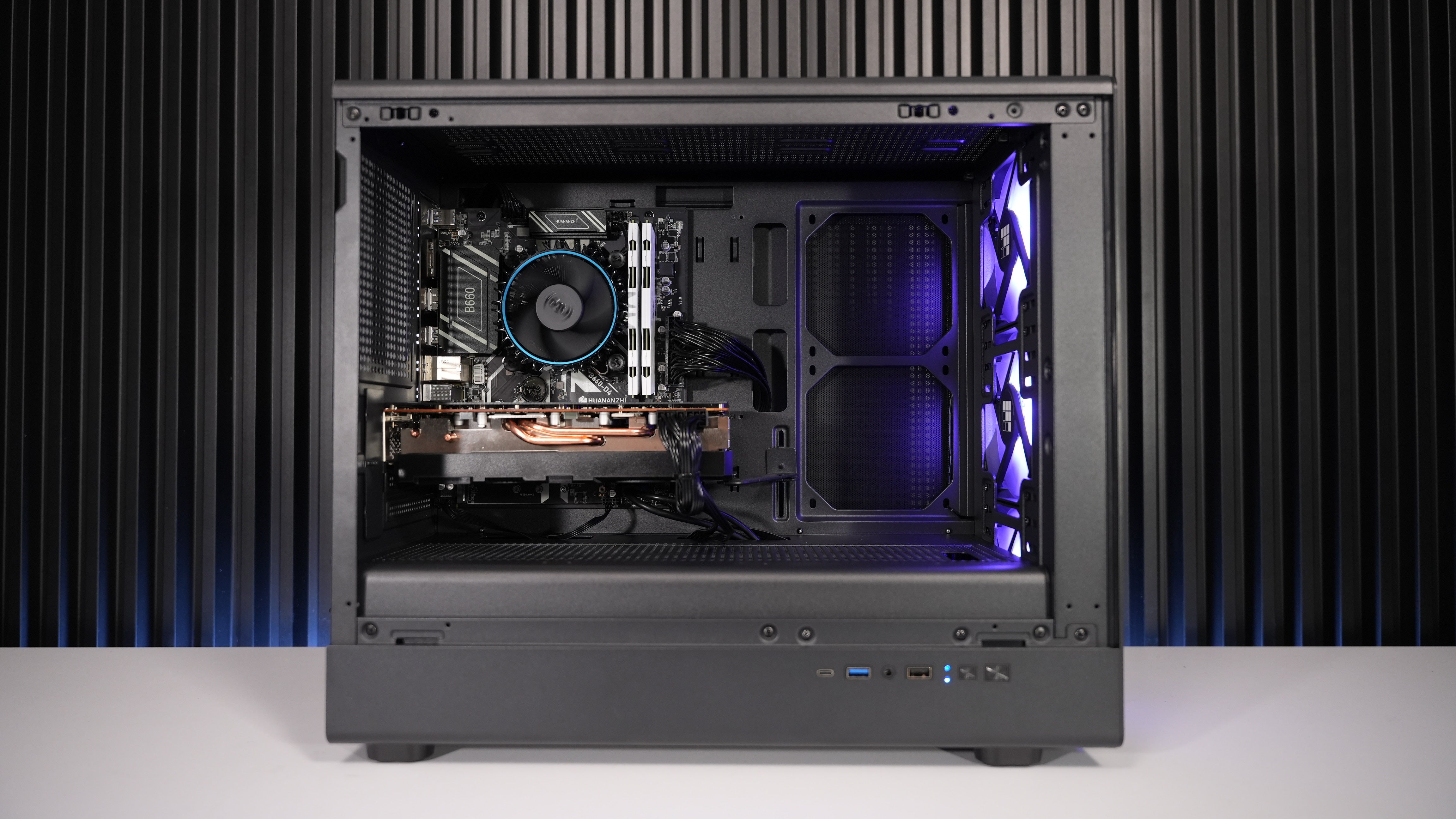 Intel i3 14100F + RX 5700XT Gaming PC