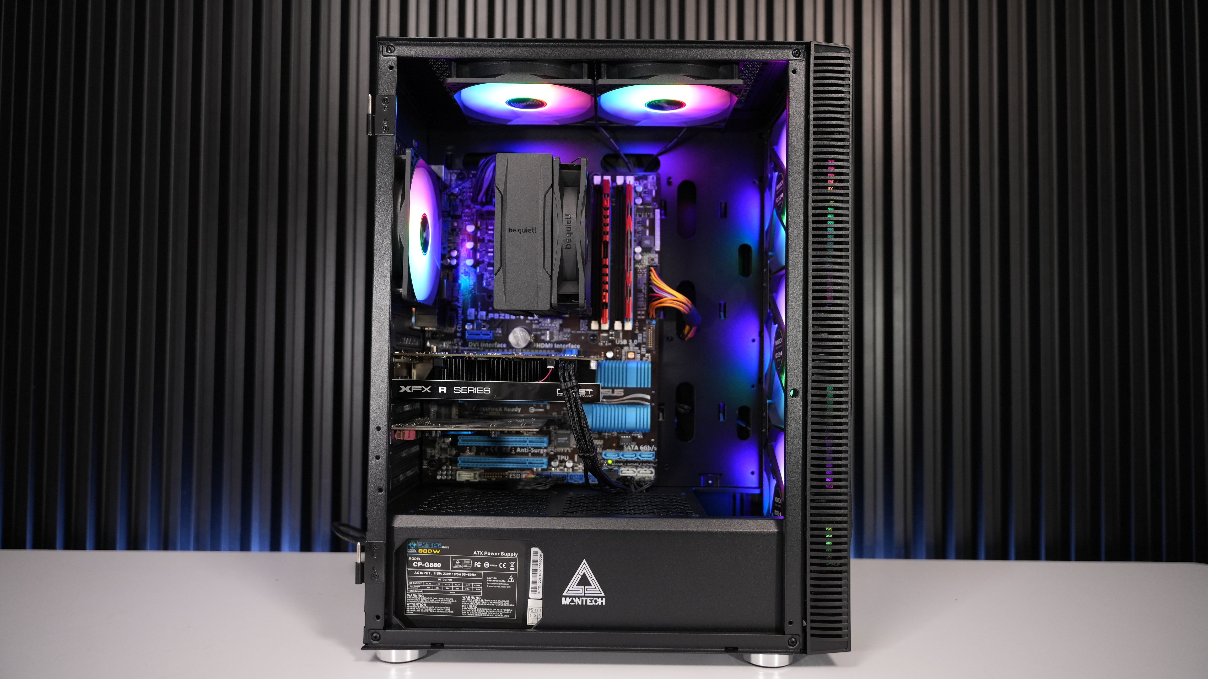 Intel i7 2700K + AMD R7 250X Budget PC