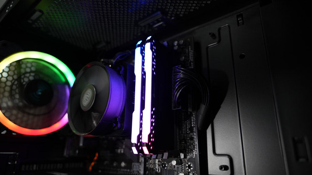 Ryzen 5 2600 + RX 6600 Gaming PC