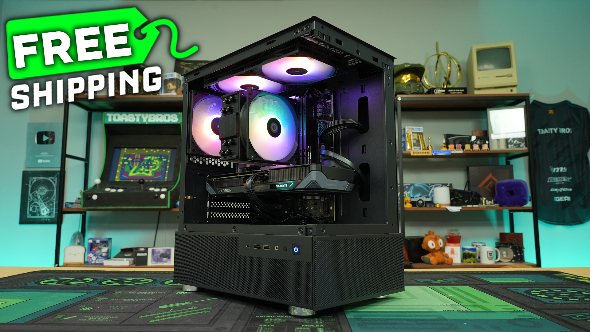 Plus Streamer PC - Ultra 5 225F + RX 9060 XT