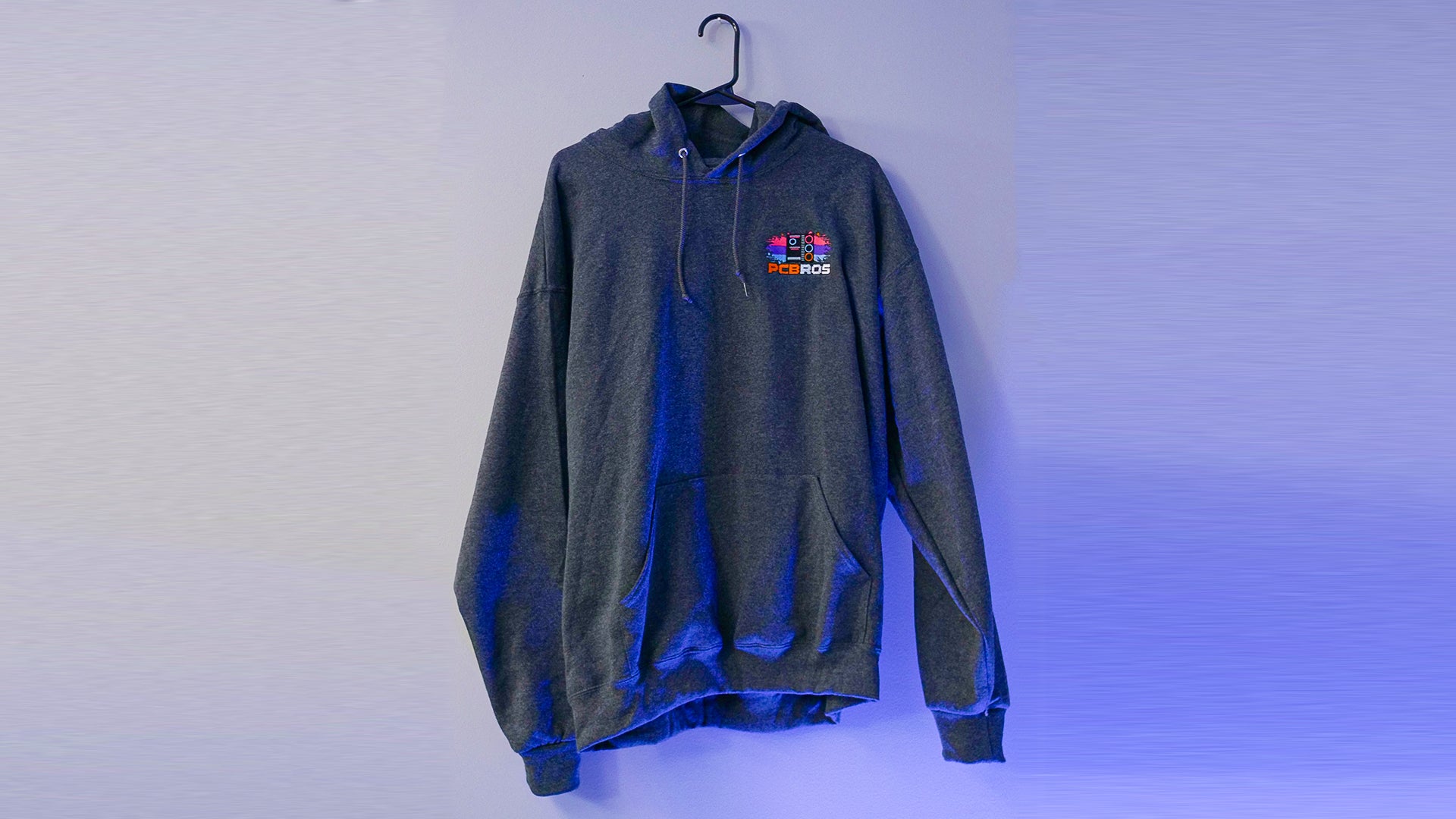 PCBros Embroidered Sports Hoodie